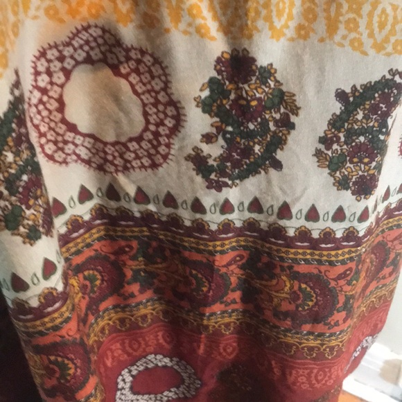 “BOHO” Vintage Brown Dress. - Picture 7 of 16